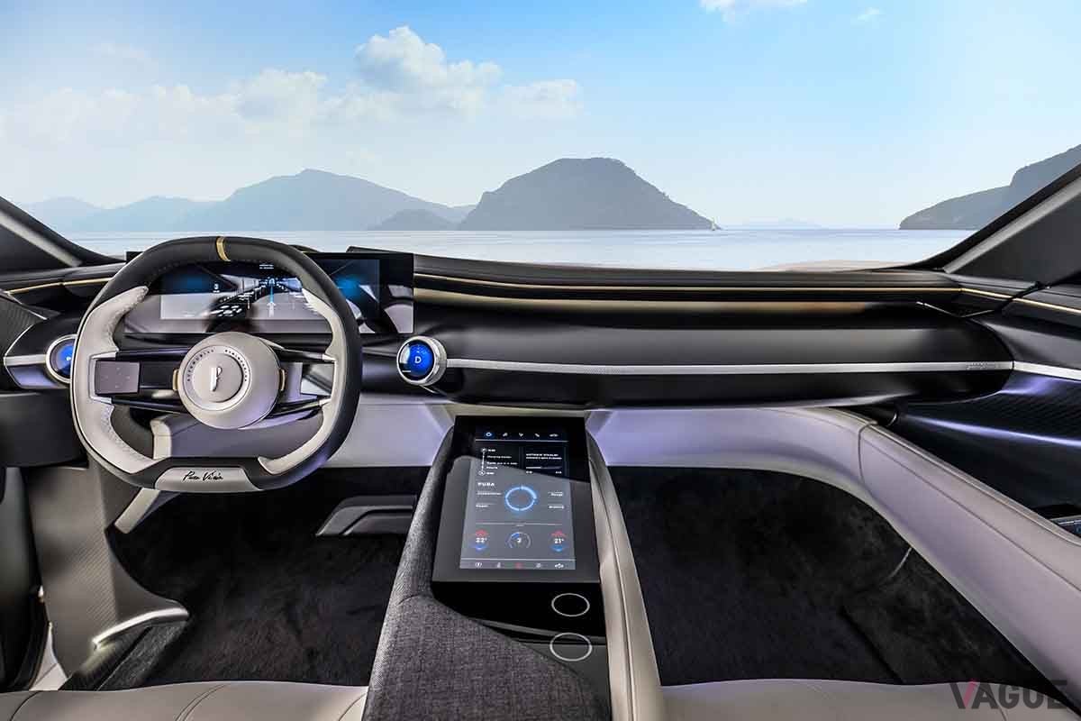 ピニンファリーナのデザインコンセプト、新型「プーラ・ヴィジョン」のインテリア