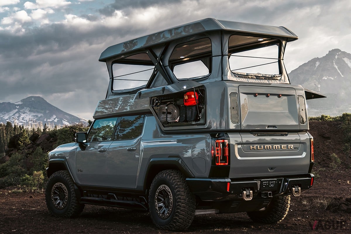 米国で初公開されたGMC「ハマーEVアースクルーザー」