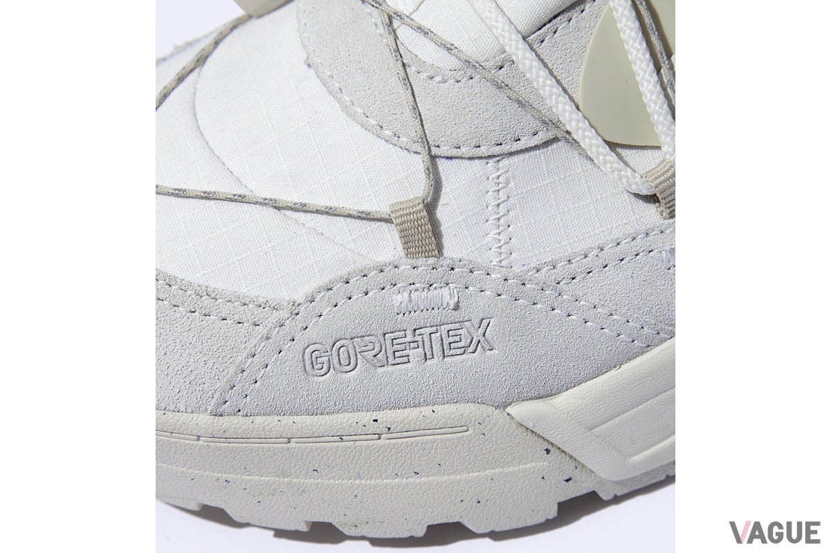 エフシーイーとコンバース キャンピング サプライのコラボ第3弾として、ローカットの防水シューズ「QAK CP GORE-TEX MID / F/CE.」が登場