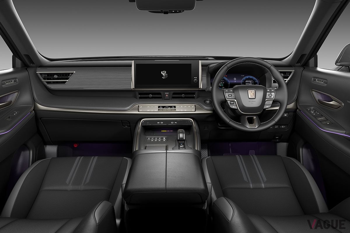 トヨタ新型「センチュリー」のインテリア