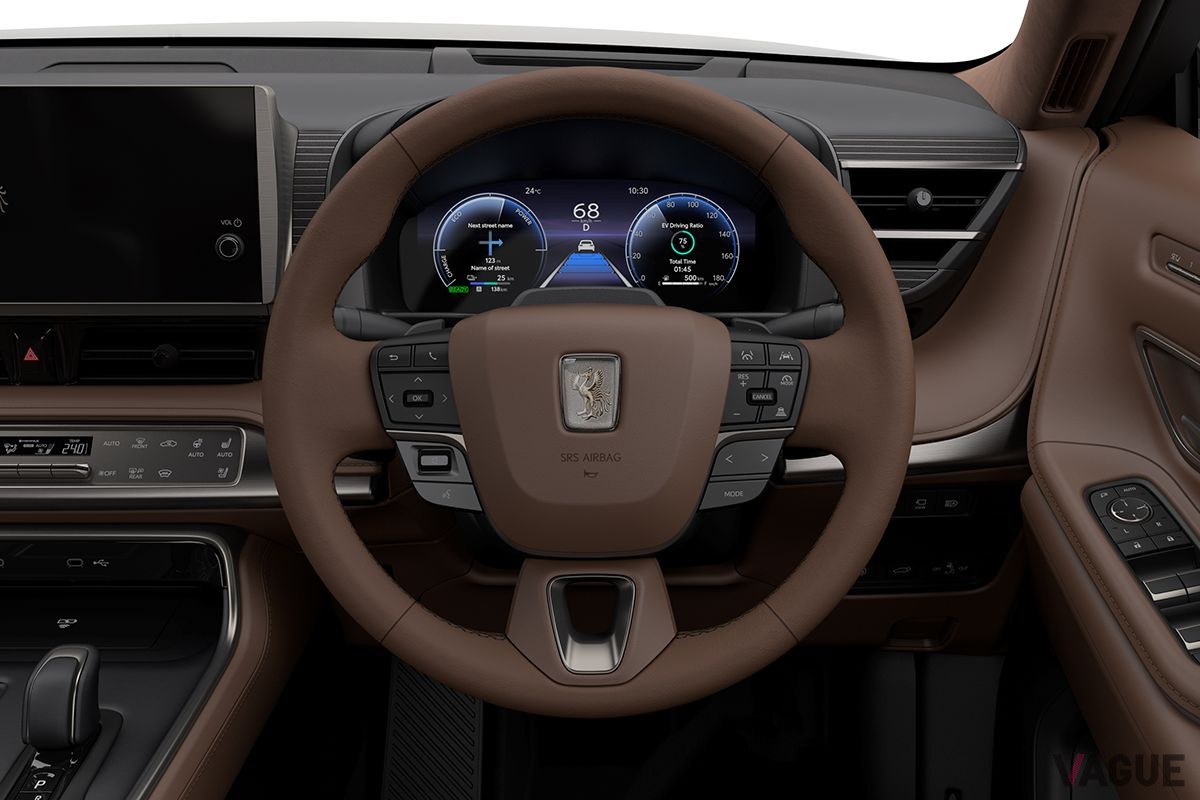 トヨタ新型「センチュリー」のインテリア