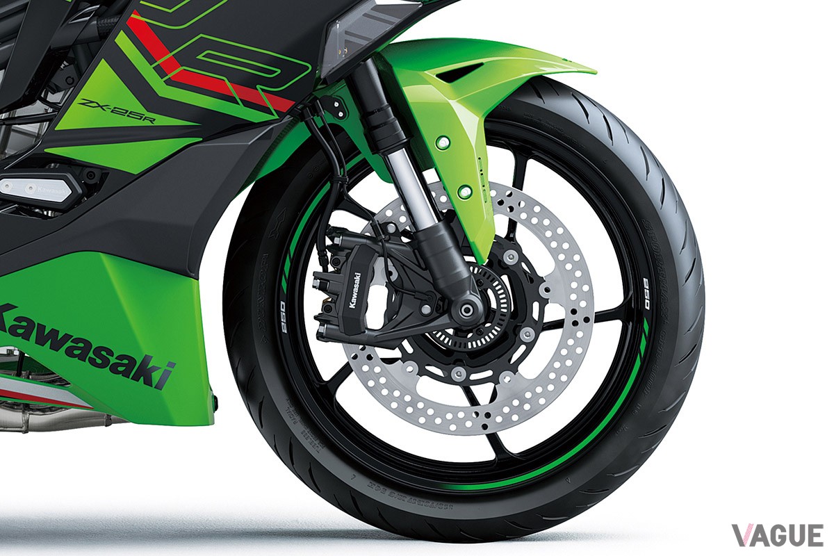 カワサキ「Ninja ZX-25R SE KRT EDITION」のディテール