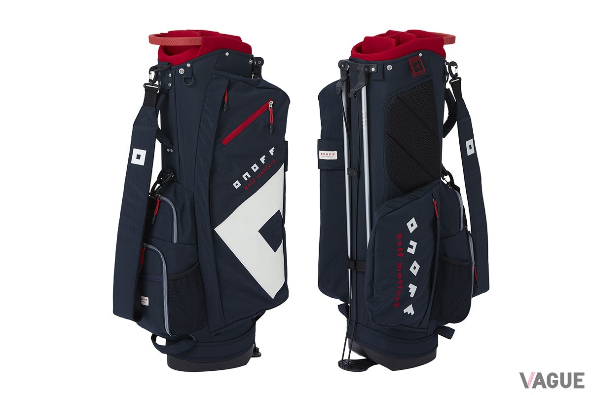 スタイリッシュなカラー展開が魅力的なオノフのスタンド型キャディバッグ「CADDIE BAG OB0324」