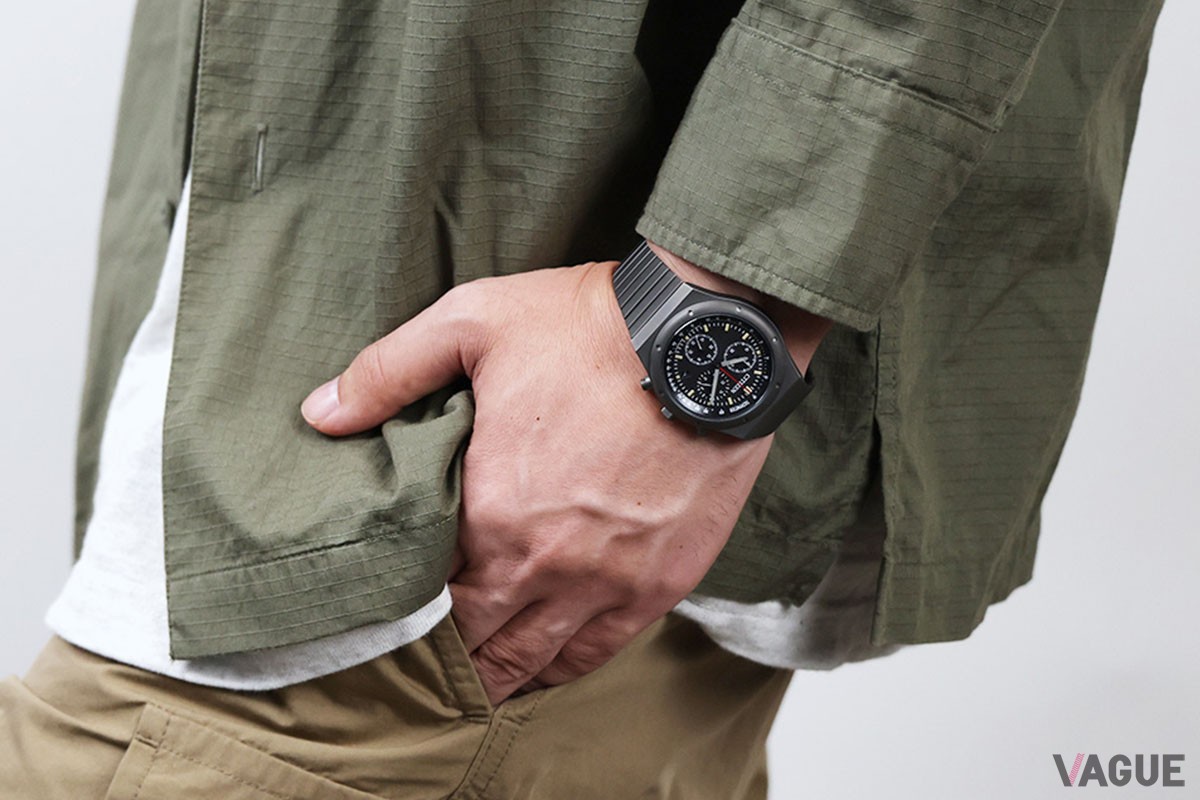 オンタイム・ムーヴ別注モデル（限定200本）。ブラック系の「AT2558-51E」