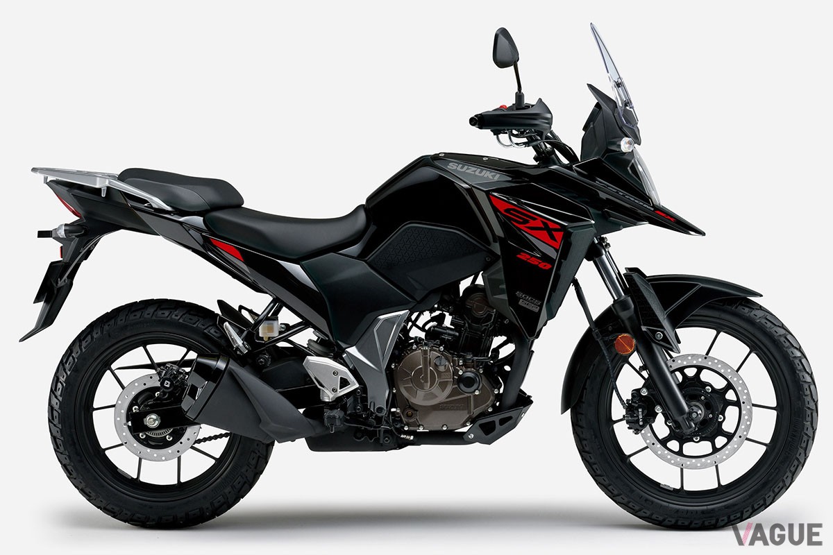 スズキの新型「Vストローム 250SX」は、ツーリングでの快適性や未舗装路での走破性、日常での扱いやすさを兼ね備えたスポーツアドベンチャーツアラー