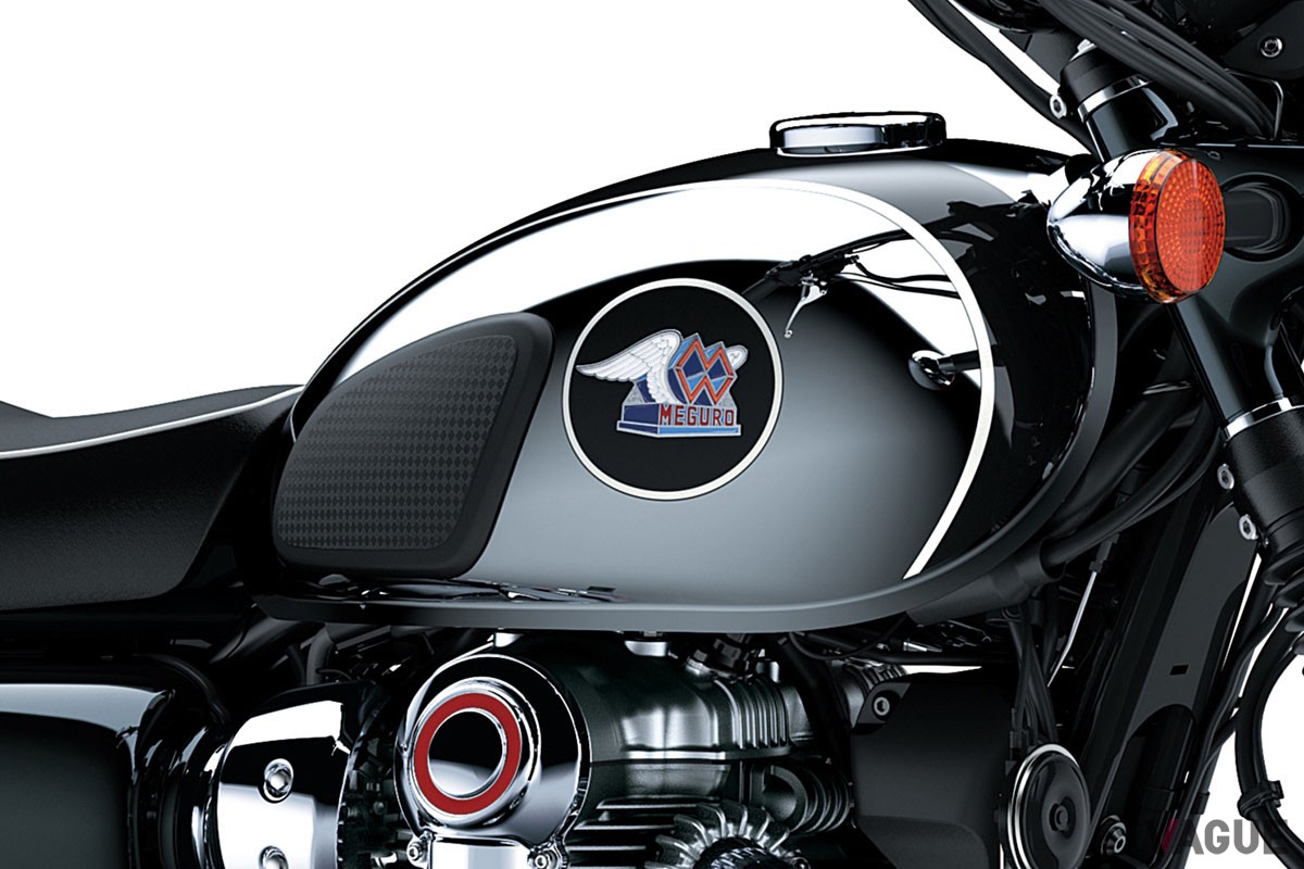 ブランドを継承したカワサキが、“メグロ”の記念碑的モデルとして生み出した「MEGURO K3」に2024年モデルが登場