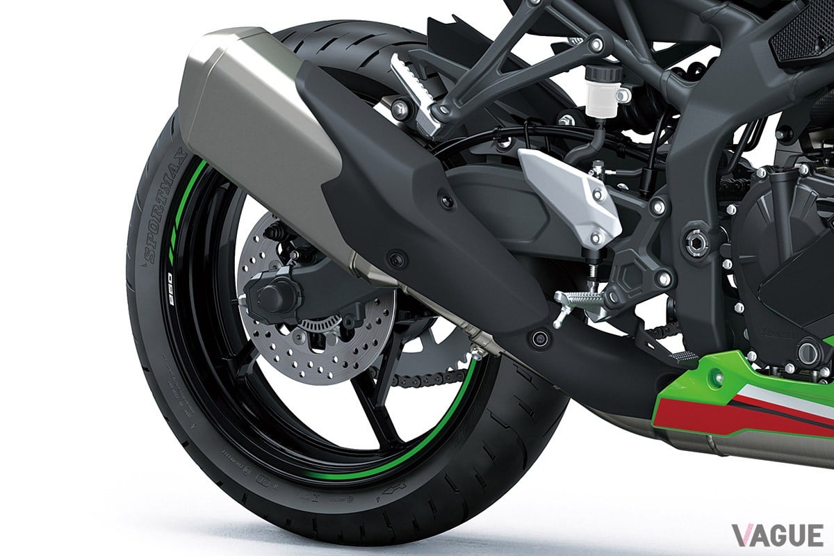 カワサキ「Ninja ZX-25R SE KRT EDITION」のディテール