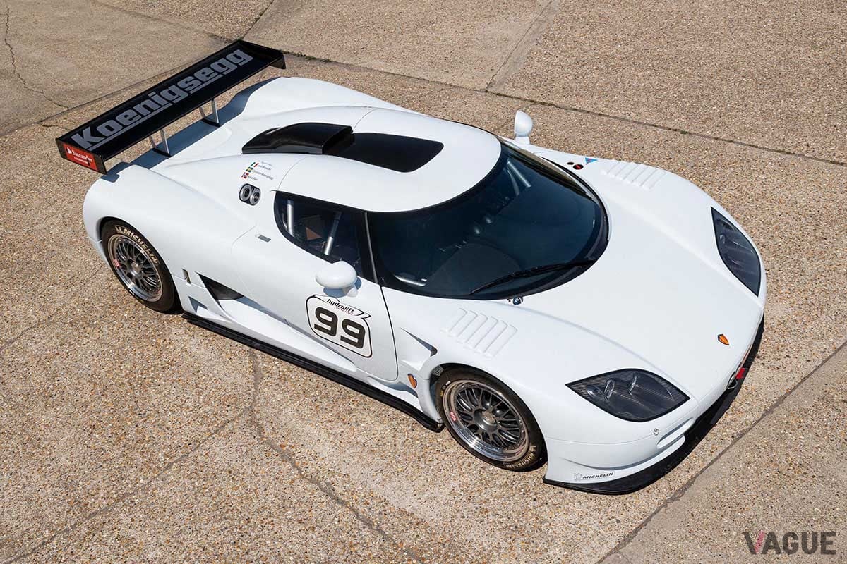 「CCR」をベースにGT1のレギュレーションに適合するレーシングモデルとして開発されたケーニグゼグ「CCGT GT1」（C）Bonhams