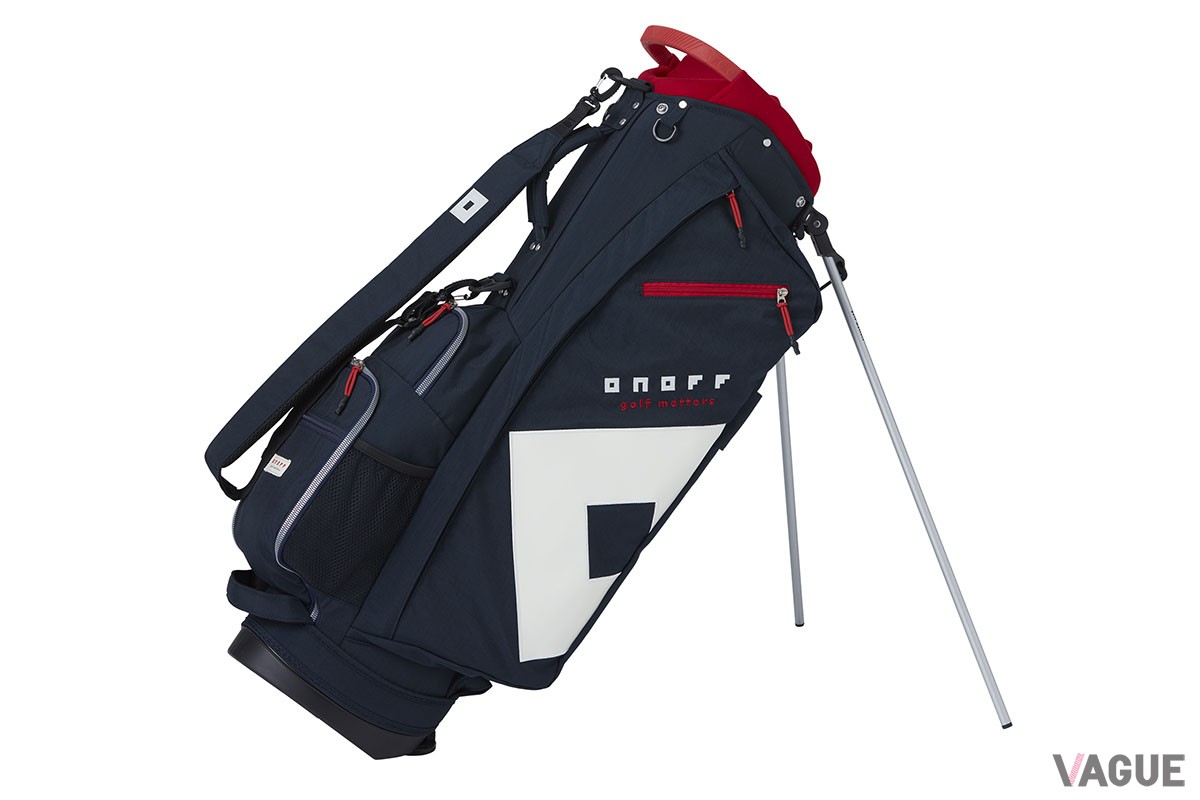 スタイリッシュなカラー展開が魅力的なオノフのスタンド型キャディバッグ「CADDIE BAG OB0324」