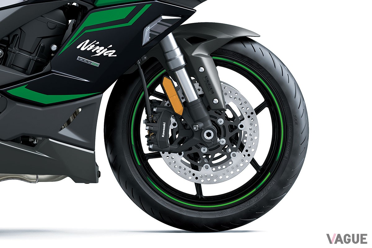 メタリック系を基調とする3種のカラーバリエーションを採用したカワサキ「Ninja 1000SX」の2024年モデル