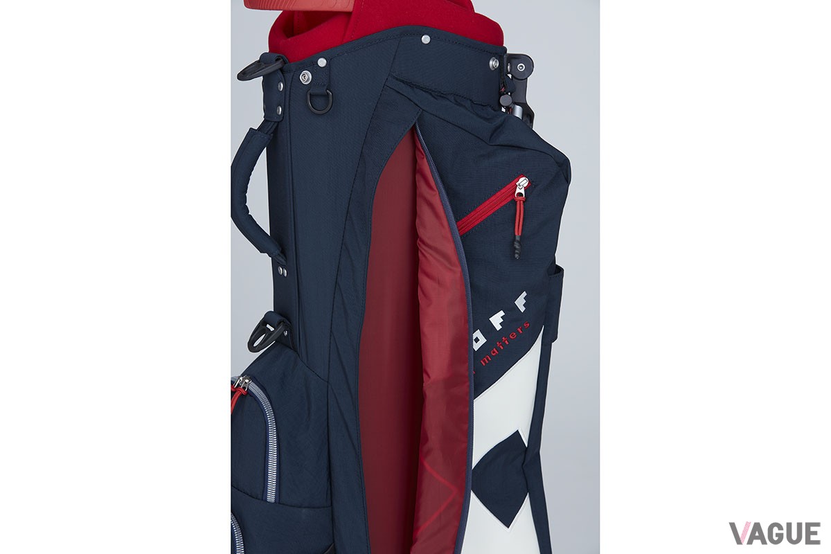 スタイリッシュなカラー展開が魅力的なオノフのスタンド型キャディバッグ「CADDIE BAG OB0324」