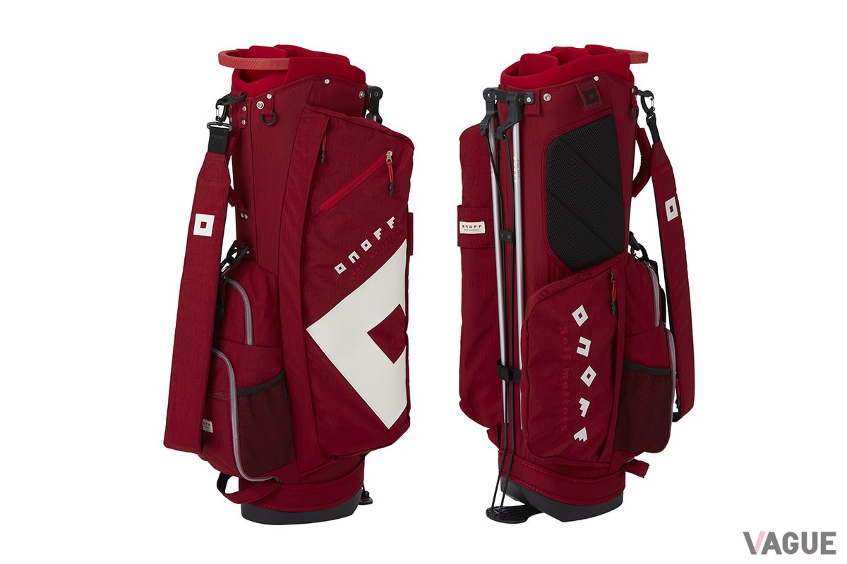 スタイリッシュなカラー展開が魅力的なオノフのスタンド型キャディバッグ「CADDIE BAG OB0324」