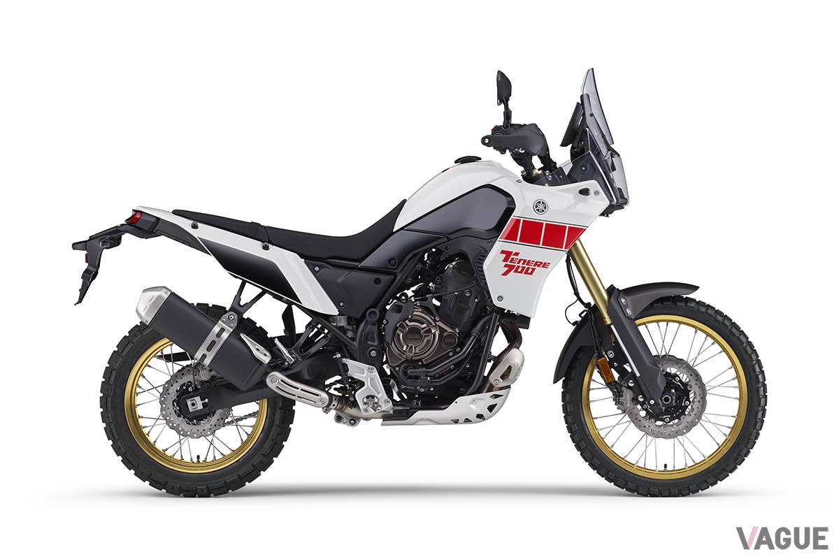 ヤマハのアドベンチャーバイク「テネレ700」に2024年モデルが登場。5インチのカラーTFTメーターや3モードABSなどで快適性や扱いやすさが向上した