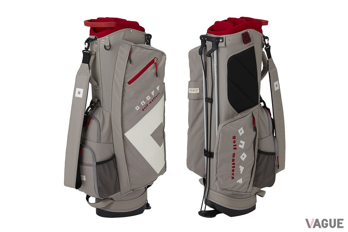 スタイリッシュなカラー展開が魅力的なオノフのスタンド型キャディバッグ「CADDIE BAG OB0324」