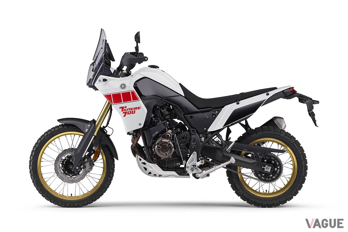 ヤマハのアドベンチャーバイク「テネレ700」に2024年モデルが登場。5インチのカラーTFTメーターや3モードABSなどで快適性や扱いやすさが向上した
