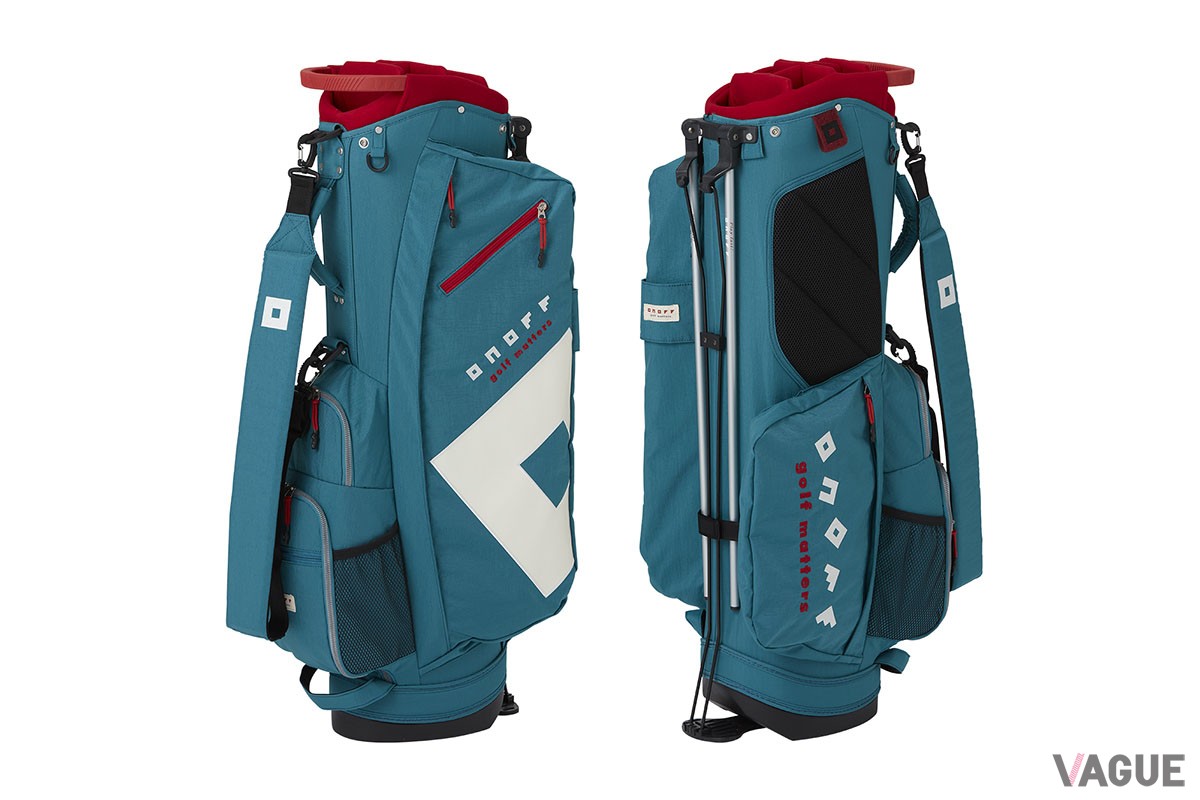スタイリッシュなカラー展開が魅力的なオノフのスタンド型キャディバッグ「CADDIE BAG OB0324」