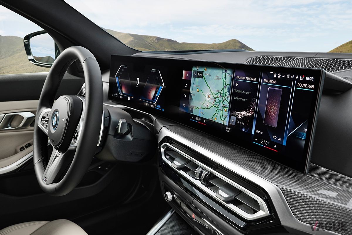 BMW新型「3シリーズ」のインテリア