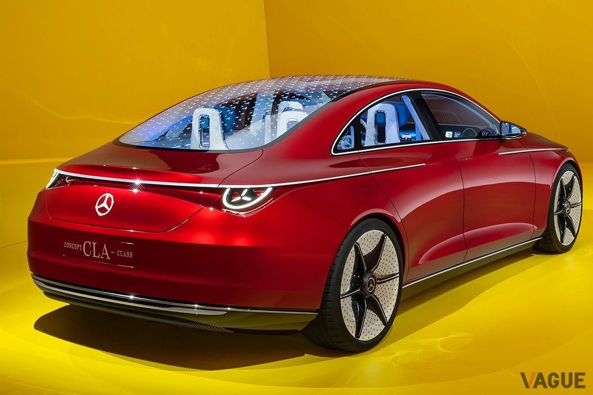 IAAモビリティ2023で初公開されたメルセデス・ベンツ「コンセプトCLAクラス」