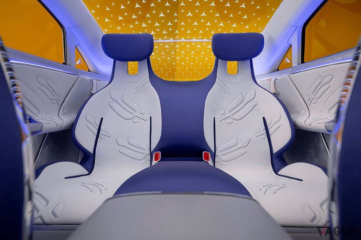 IAAモビリティ2023で初公開されたメルセデス・ベンツ「コンセプトCLAクラス」のインテリア