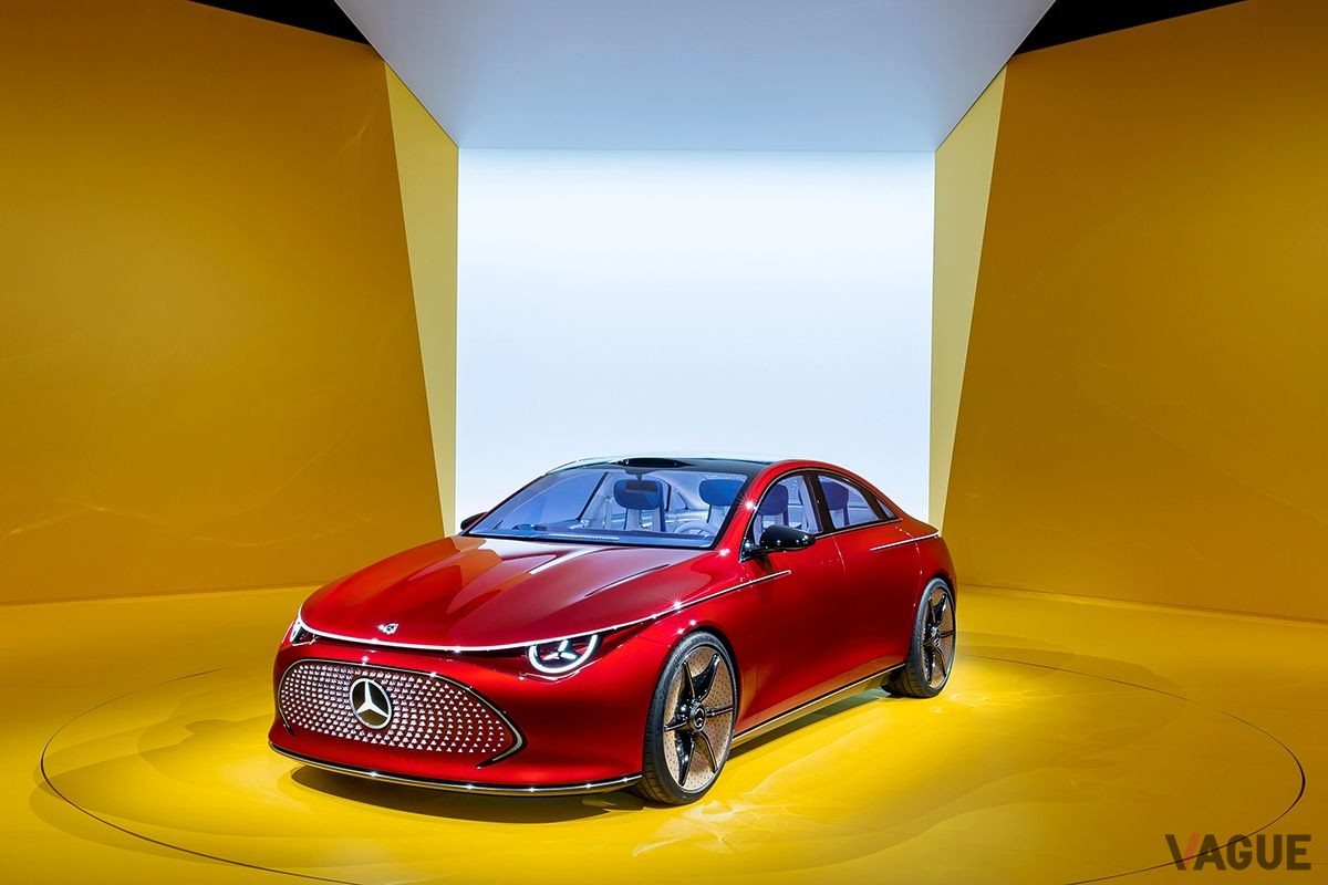 IAAモビリティ2023で初公開されたメルセデス・ベンツ「コンセプトCLAクラス」
