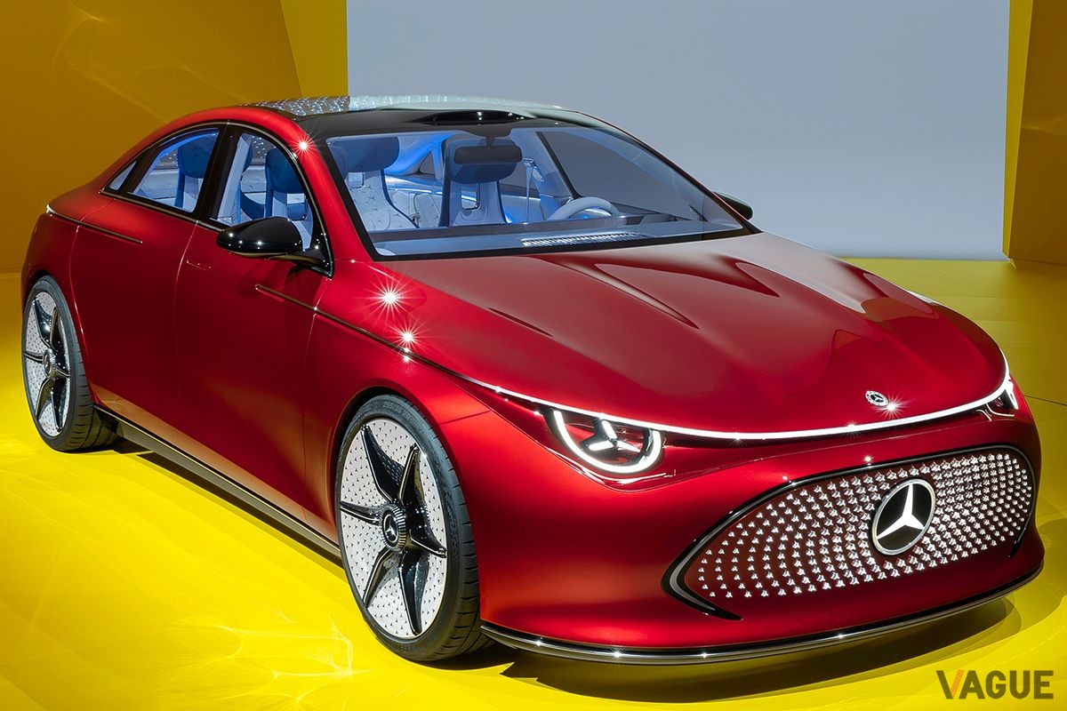 IAAモビリティ2023で初公開されたメルセデス・ベンツ「コンセプトCLAクラス」