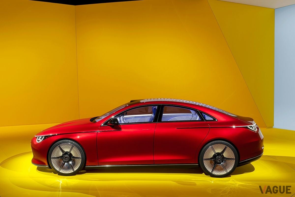 IAAモビリティ2023で初公開されたメルセデス・ベンツ「コンセプトCLAクラス」
