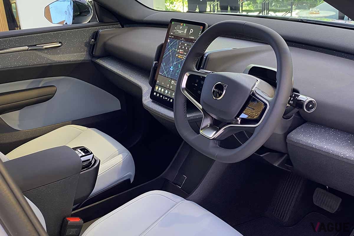 ボルボ新型「EX30」のインテリア