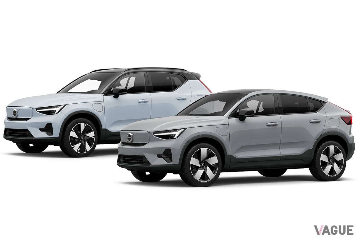 ボルボ「C40リチャージ」と「XC40リチャージ」