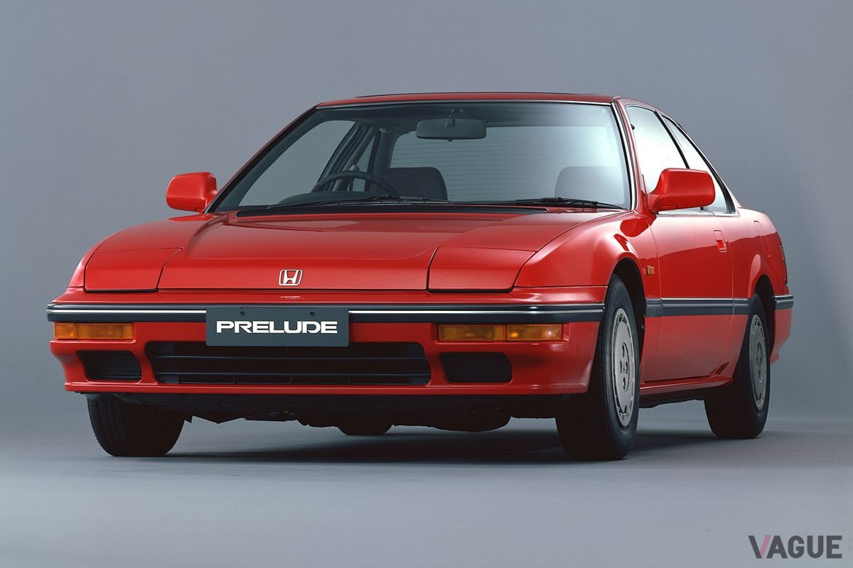 グリルレスのモデルは過去にも多数存在している。写真は1987年登場のホンダ「プレリュード」