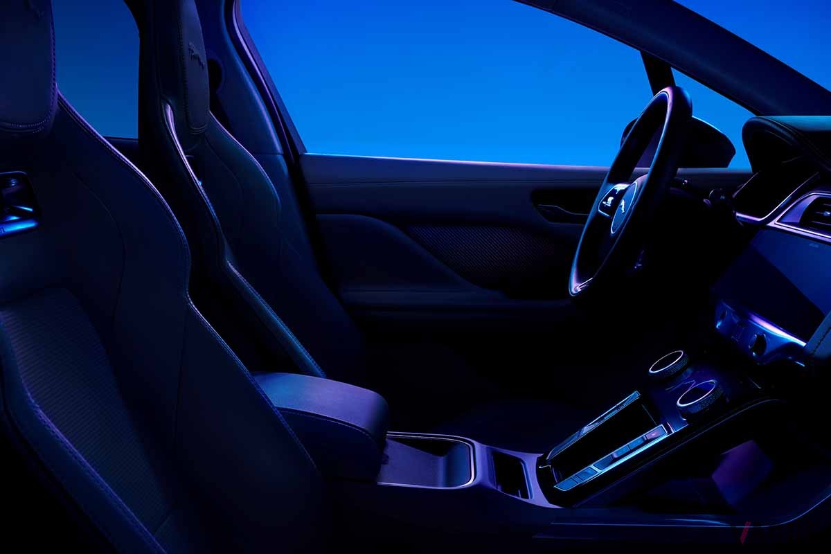 ジャガー改良新型「Iペイス」のインテリア