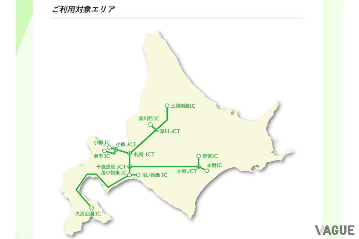 「HOKKAIDO LOVE！ 道トクふりーぱす セットプラン」。北海道の高速道路全線が連続する4日間、6300円（普通車／軽自動車共通）で乗り放題となる