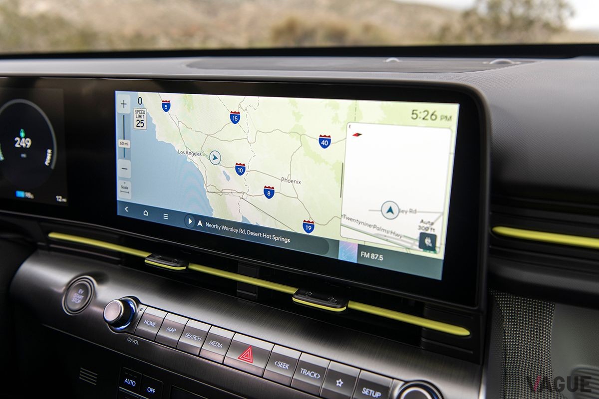ヒョンデ新型「コナ」のインテリア