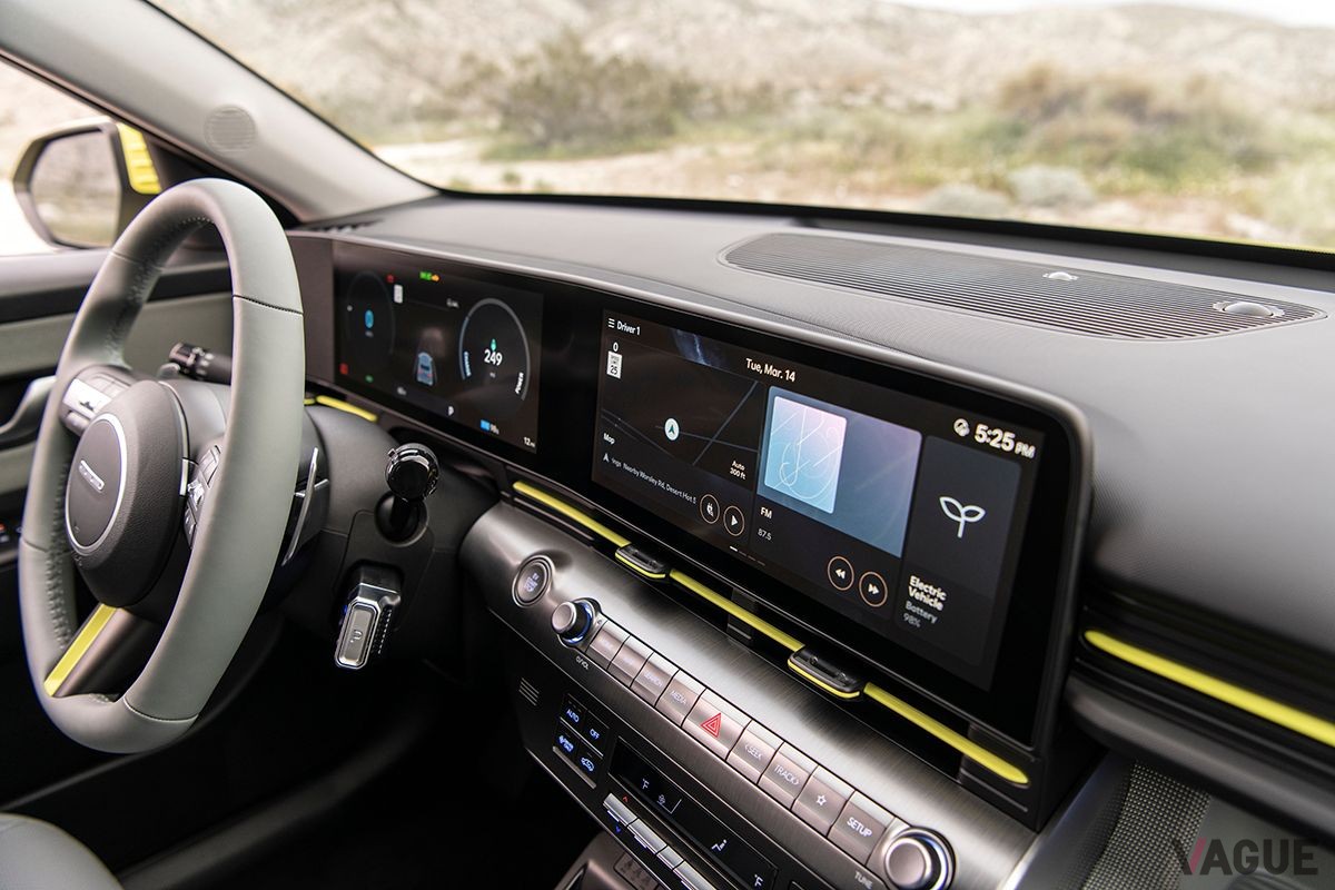 ヒョンデ新型「コナ」のインテリア