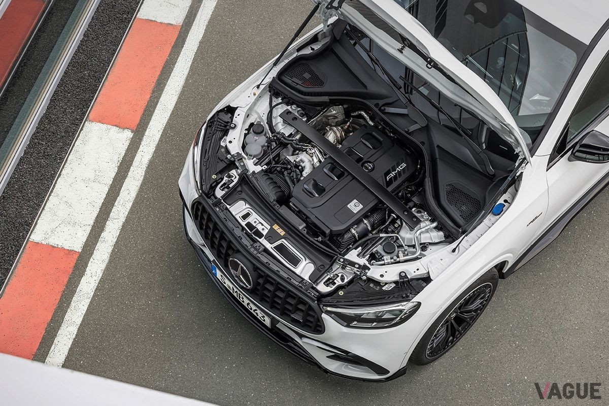 欧州で登場した新型メルセデスAMG「GLC43 4MATICクーペ」のエンジン