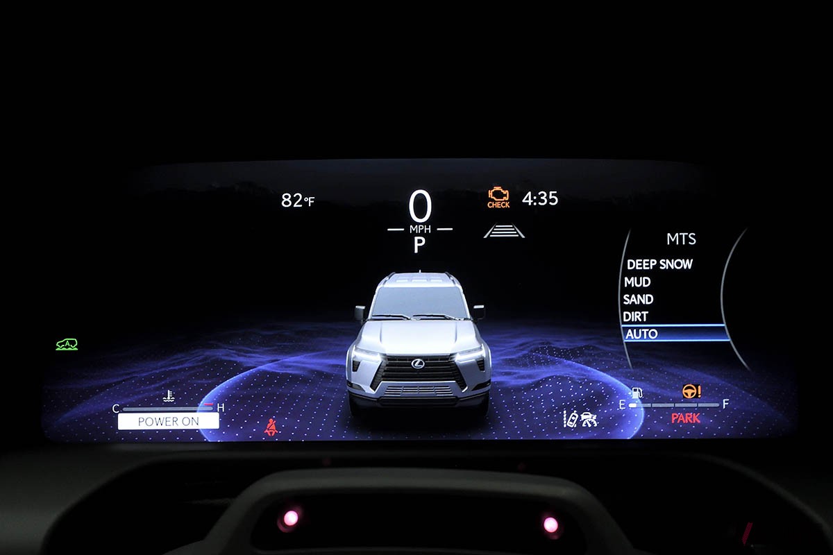 レクサス新型「GX」のインテリア