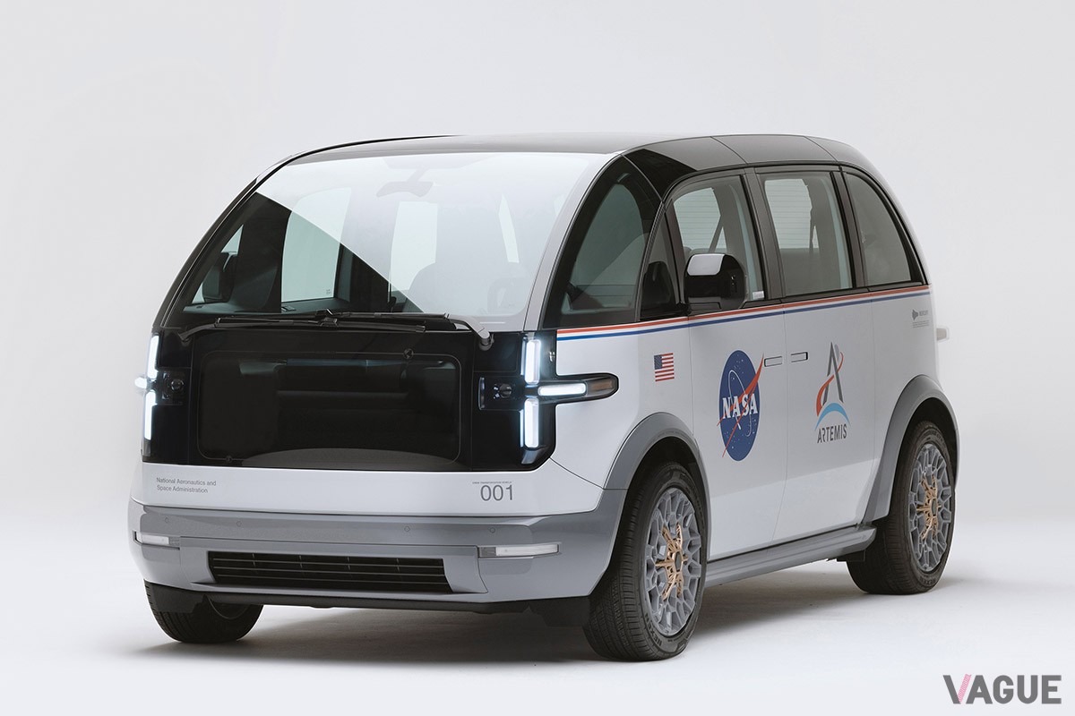 「クルー・トランスポーテーション」は宇宙飛行士を発射台まで（9マイル）送迎することに用いられる予定（C）CANOO