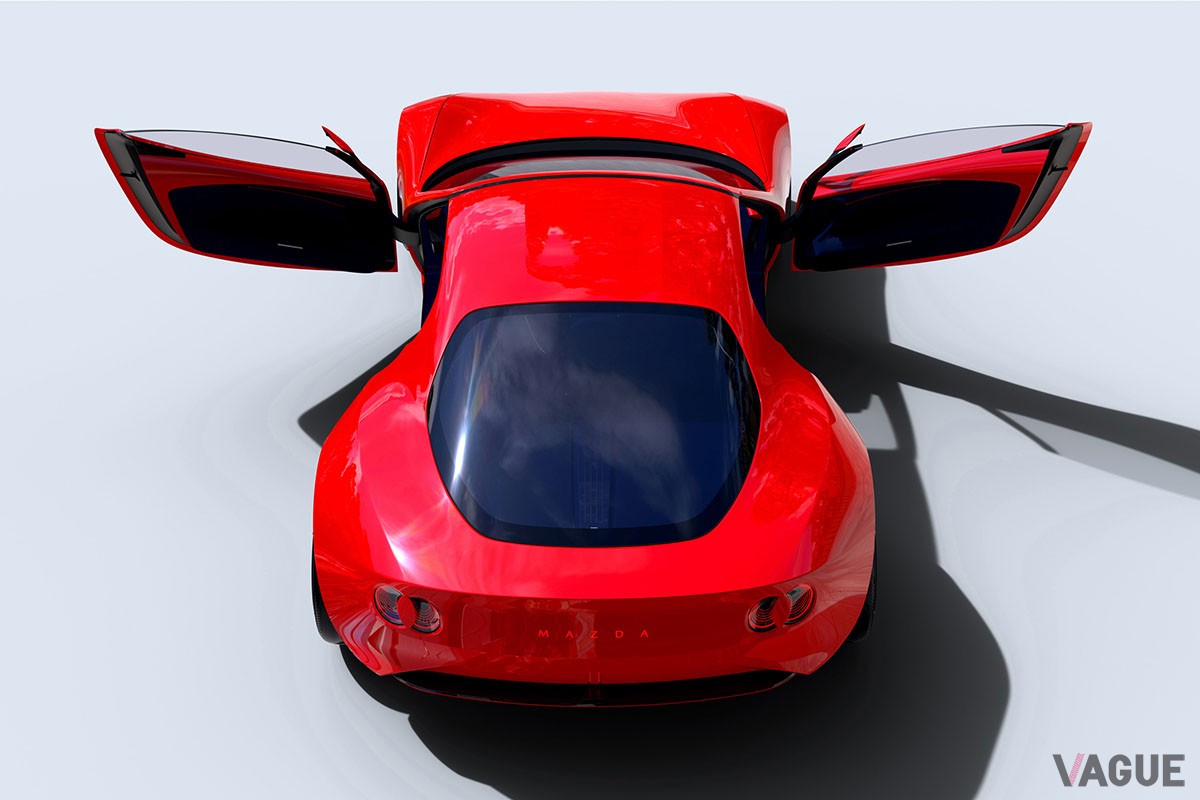 「ジャパンモビリティショー2023」の人気ナンバーワンモデルとなっているマツダのコンセプトカー「MAZDA ICONIC SP」