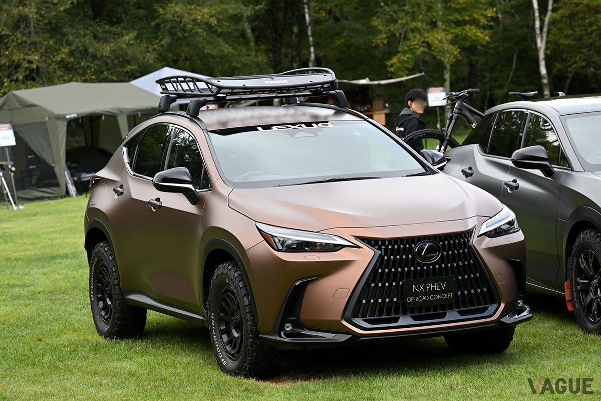レクサスが主催した初のキャンプイベント「LEXUS CAMP 2023 by OVERTRAIL PROJECT」のワンシーン
