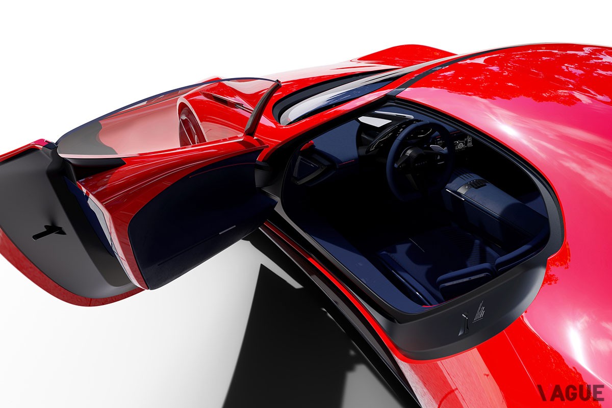 「ジャパンモビリティショー2023」の人気ナンバーワンモデルとなっているマツダのコンセプトカー「MAZDA ICONIC SP」