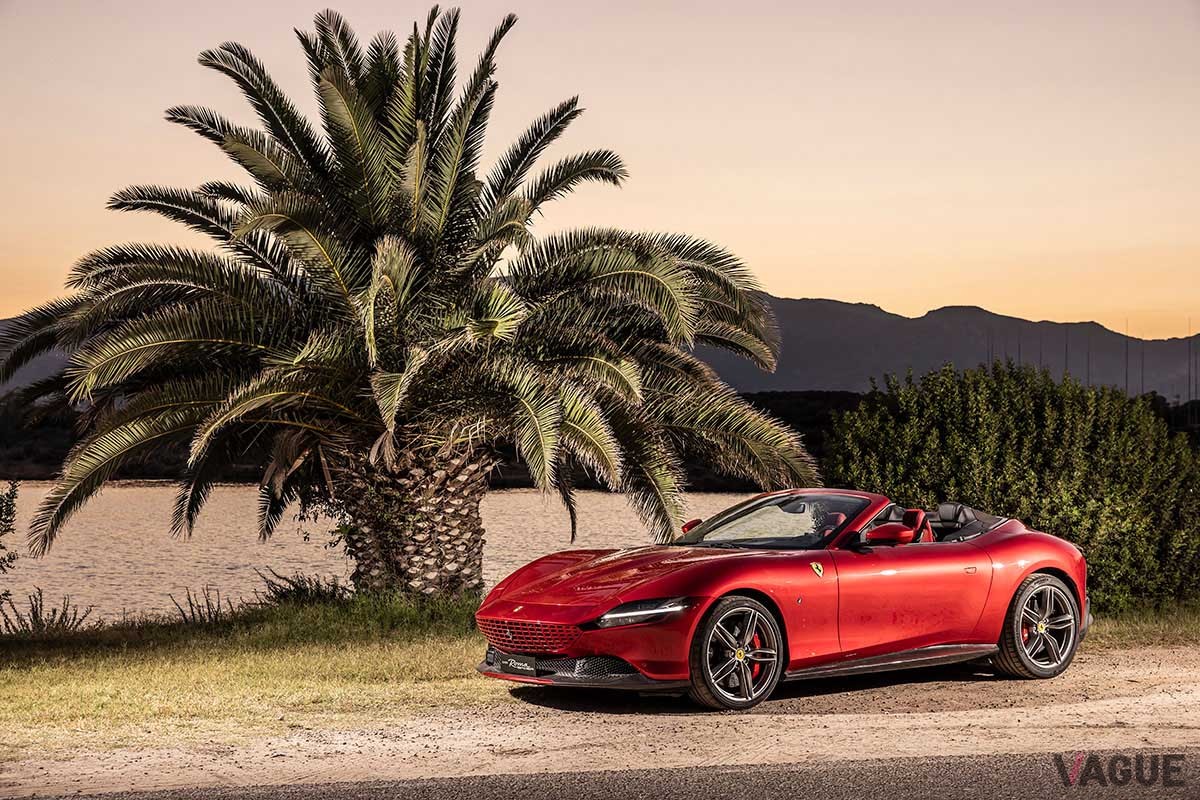 美しいルックスと上々の使い勝手、そして走らせれば快感でオープンカーの歓びも存分に堪能できるフェラーリ「ローマ スパイダー」