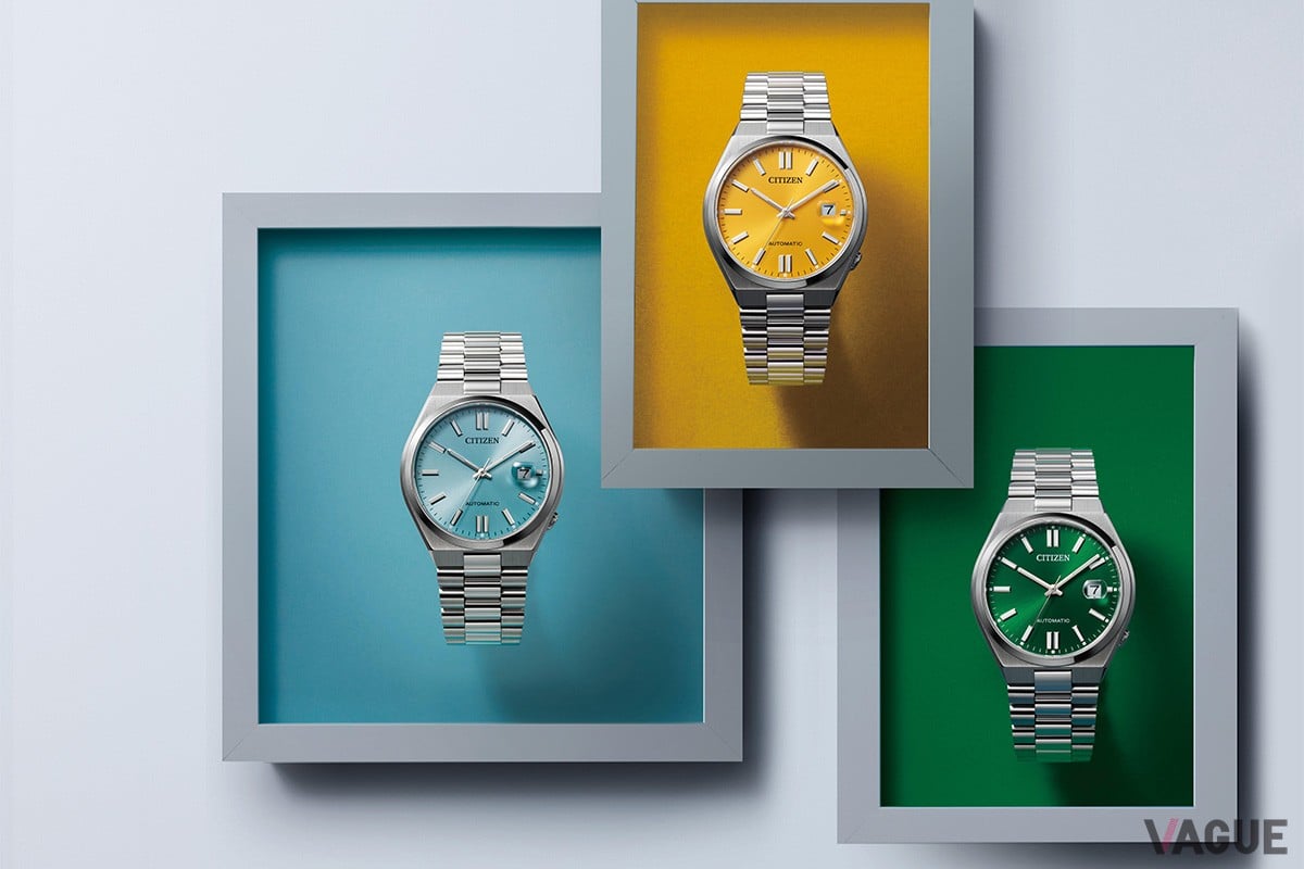 シンプルな機械式時計のシチズン「TSUYOSA Collection」が日本上陸