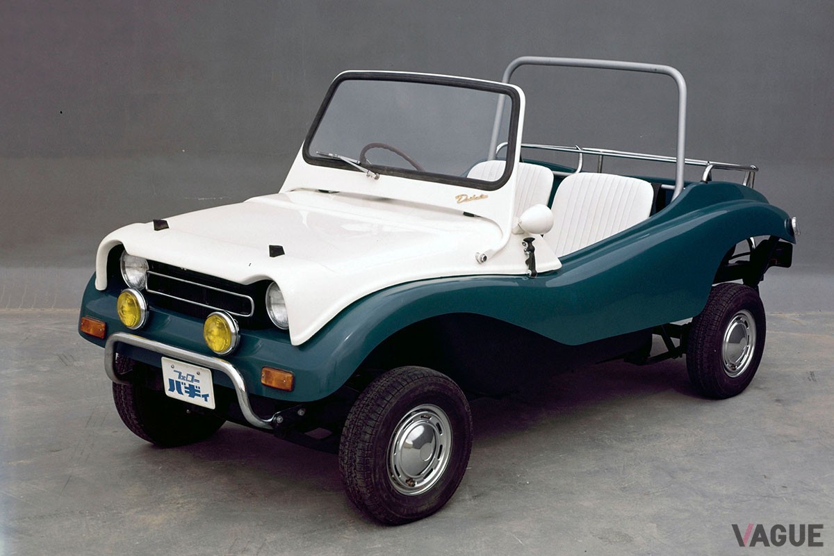 1970年に100台限定で市販された伝説の名車、ダイハツ「フェロー・バギィ」