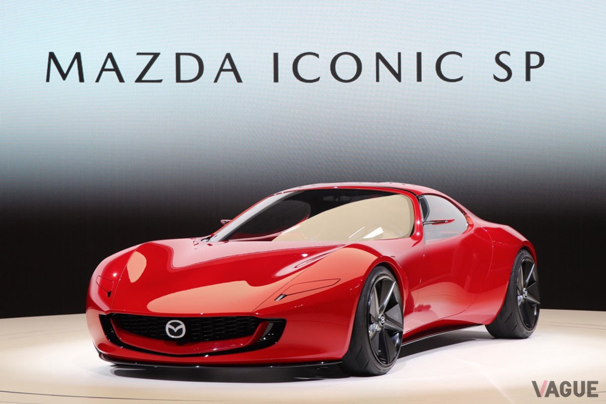 「ジャパンモビリティショー2023」の人気ナンバーワンモデルとなっているマツダのコンセプトカー「MAZDA ICONIC SP」