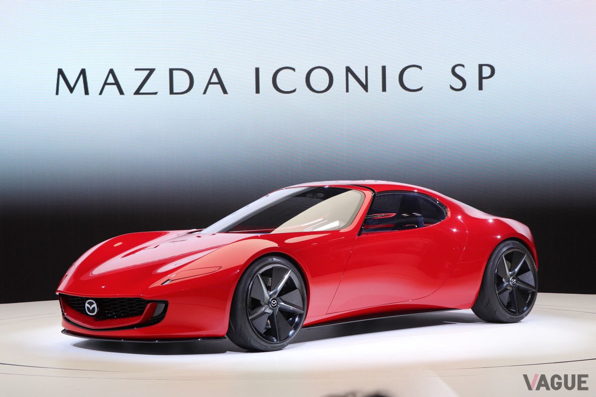 「ジャパンモビリティショー2023」の人気ナンバーワンモデルとなっているマツダのコンセプトカー「MAZDA ICONIC SP」