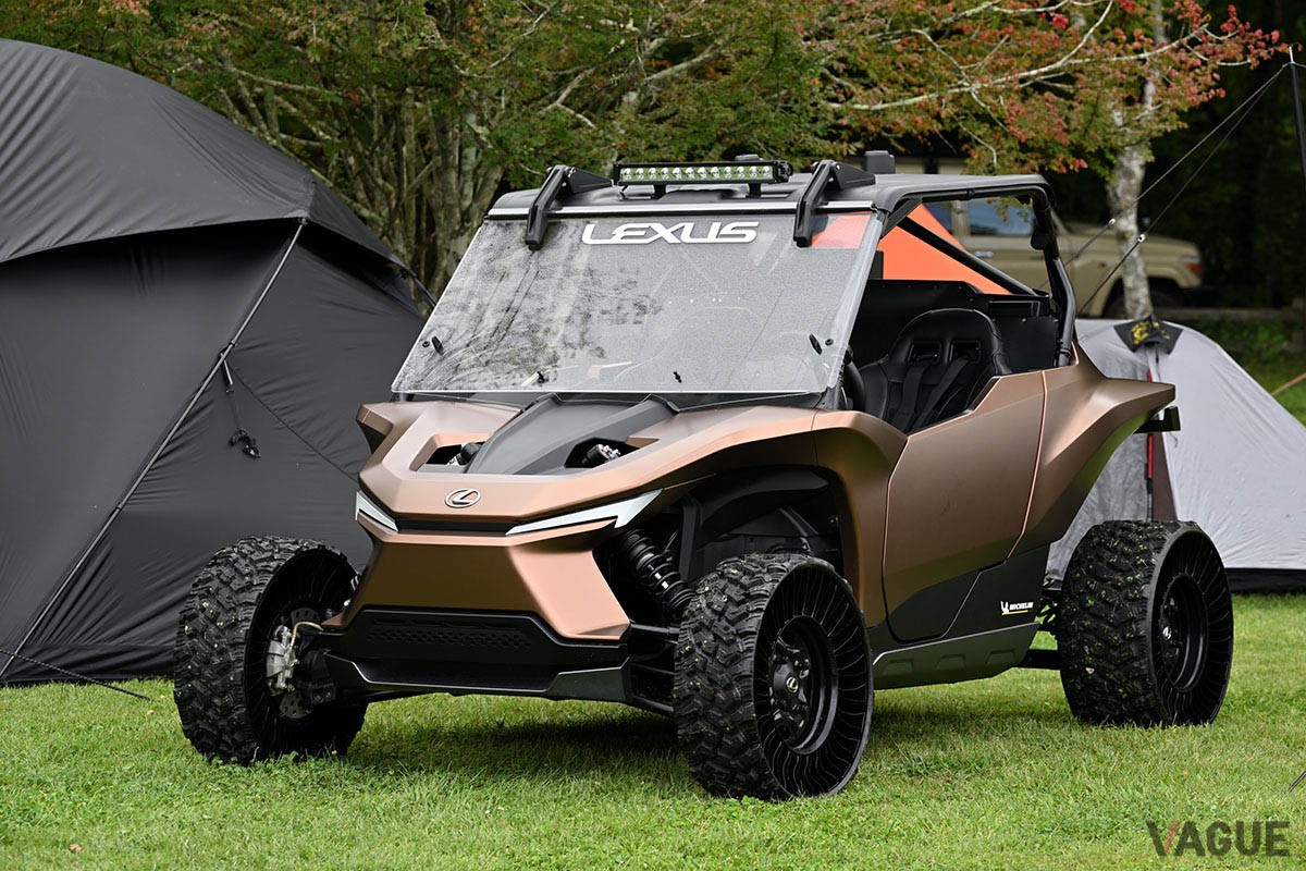 レクサスが主催した初のキャンプイベント「LEXUS CAMP 2023 by OVERTRAIL PROJECT」のワンシーン