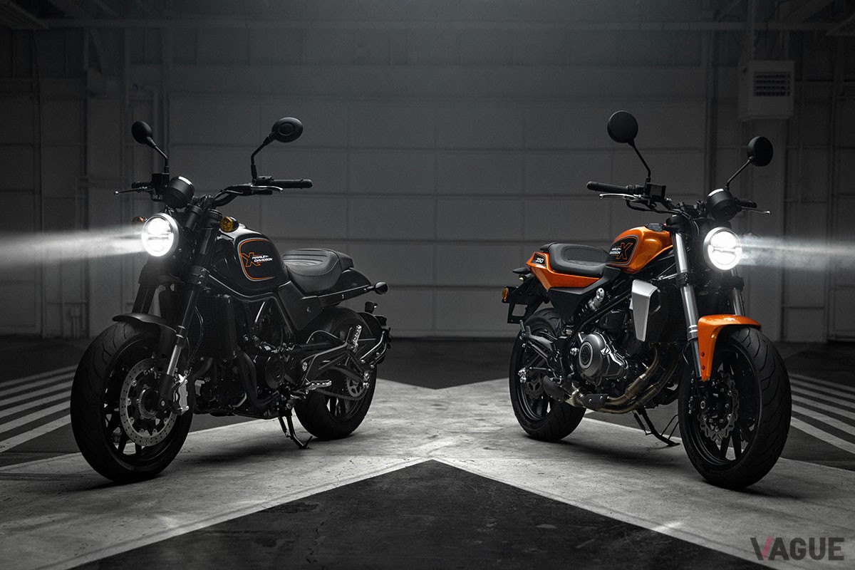 ハーレーダビッドソン「X350」と「X500」