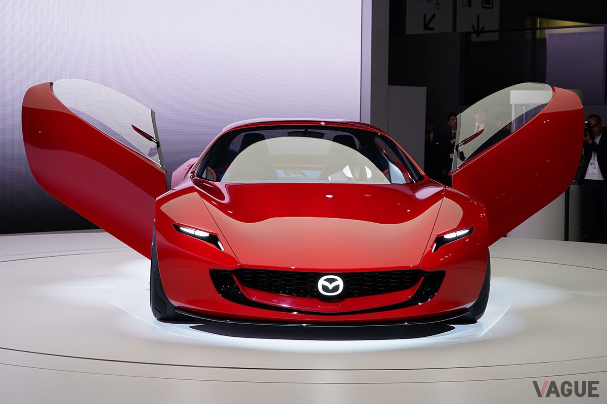 「ジャパンモビリティショー2023」の人気ナンバーワンモデルとなっているマツダのコンセプトカー「MAZDA ICONIC SP」