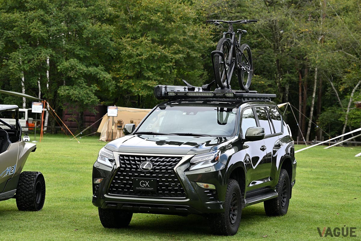 レクサスが主催した初のキャンプイベント「LEXUS CAMP 2023 by OVERTRAIL PROJECT」のワンシーン