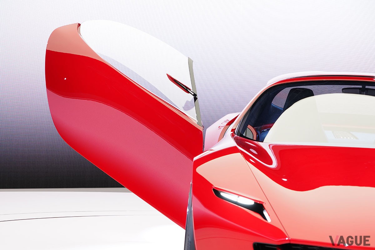 「ジャパンモビリティショー2023」の人気ナンバーワンモデルとなっているマツダのコンセプトカー「MAZDA ICONIC SP」