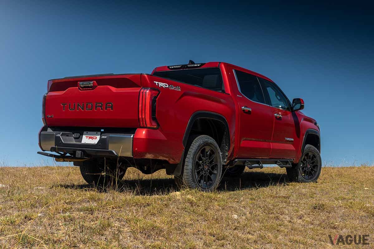 トヨタ新型「タンドラ」TRDリフトキット装着車